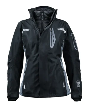 Parka Absolute Zero Z-8100 Mujer 3 en 1 Negro