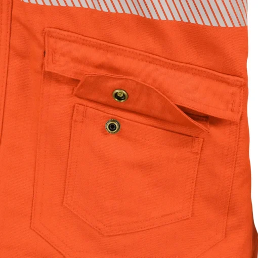 Parka Ignifuga Absolute Fire Antiestatica FRWJT NFPA 13034 Naranja - Imagen 7