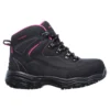 Zapatilla De Seguridad Skechers Amasa Negro:Rosado Mujer