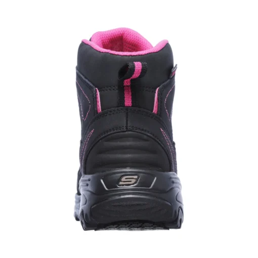 Zapatilla De Seguridad Skechers Amasa Negro/Rosado Mujer - Imagen 4