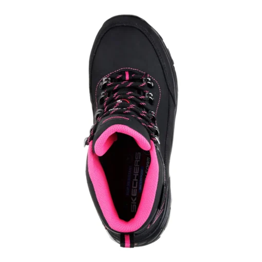 Zapatilla De Seguridad Skechers Amasa Negro/Rosado Mujer - Imagen 5