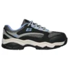 Zapatilla De Seguridad Skechers Biscoe Negro-Azul Mujer