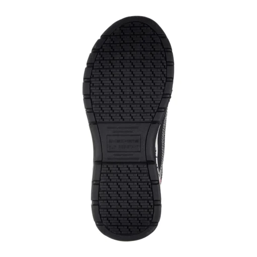 Zapatilla De Seguridad Skechers Biscoe Negro/Rosado Mujer - Imagen 6