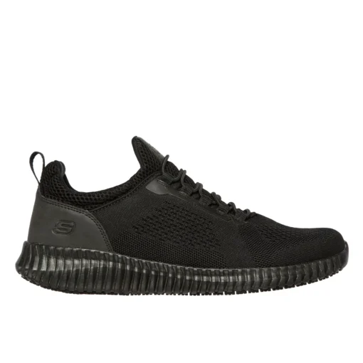 Zapatilla De Trabajo Cessnock Sr Hombre Negro Skechers