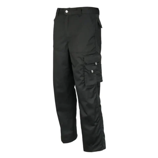 Pantalon Activex Cargo Gabardina 80/20 Negro UV T - Imagen 2