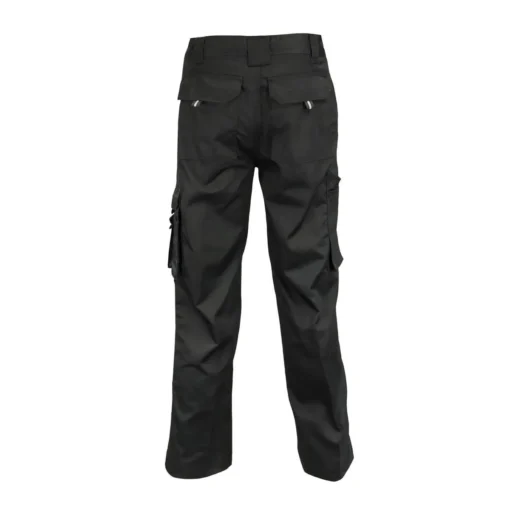 Pantalon Activex Cargo Gabardina 80/20 Negro UV T - Imagen 5