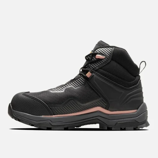 CALZADO SEGURIDAD LIPPI PRO WORK MUJER STRATOS MID PALO ROSA - Imagen 3