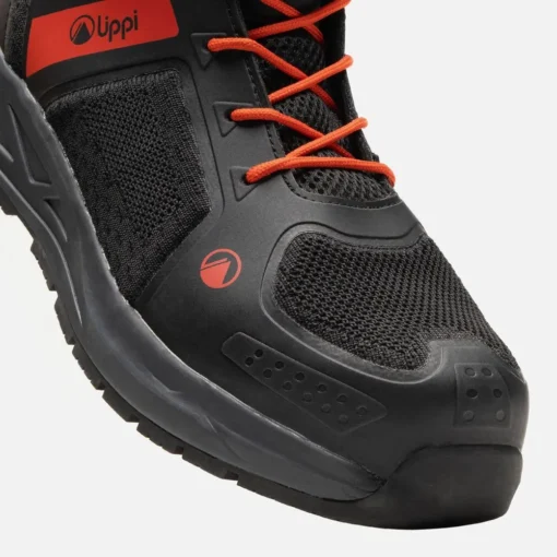 CALZADO SEGURIDAD LIPPI PRO WORK HOMBRE REACTION LIGHT MID ROJO - Imagen 2