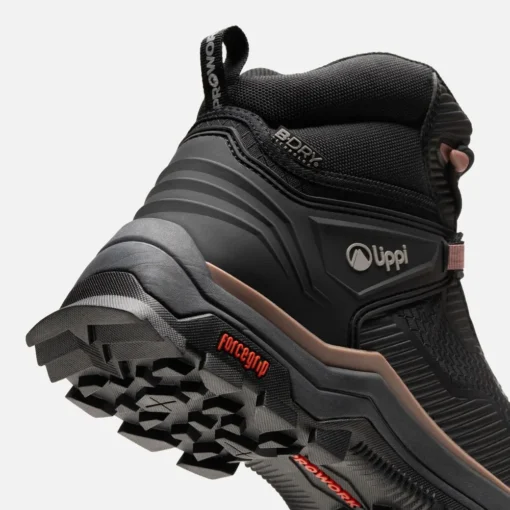 CALZADO SEGURIDAD LIPPI PRO WORK MUJER STRATOS MID PALO ROSA - Imagen 4