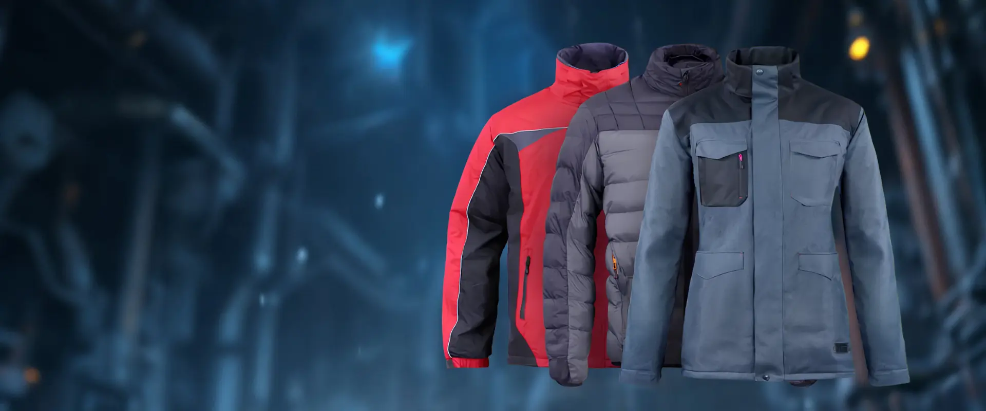 Chaquetas y parkas térmicas de alta visibilidad para trabajo en exteriores y condiciones climáticas extremas, en VS Security.