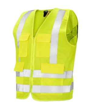 Chaleco Activex Amarillo 4 Bols Alta Vis. C/Cinta