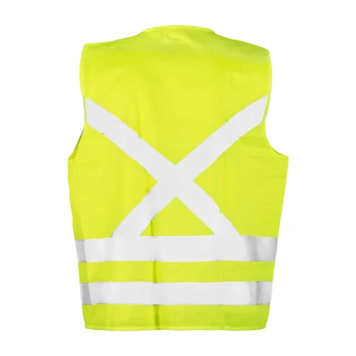 Chaleco Activex Amarillo 4 Bols Alta Vis. C/Cinta