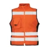 Chaleco Geologo Activex Canvas Naranjo Mujer Reflectante 360°