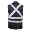 Chaleco Geologo Ignifugo NFPA 13034 Azul Marino Gris