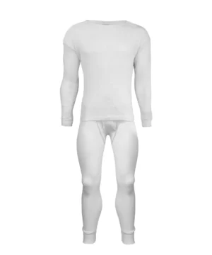 Pijama Panal Blanco 60/40 (Nacional)