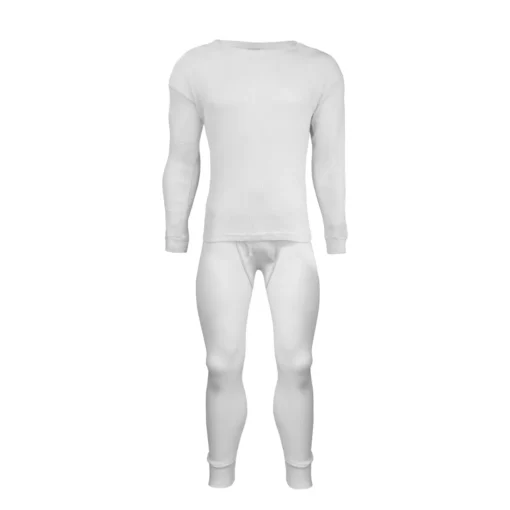 Pijama Panal Blanco 60/40 (Nacional)